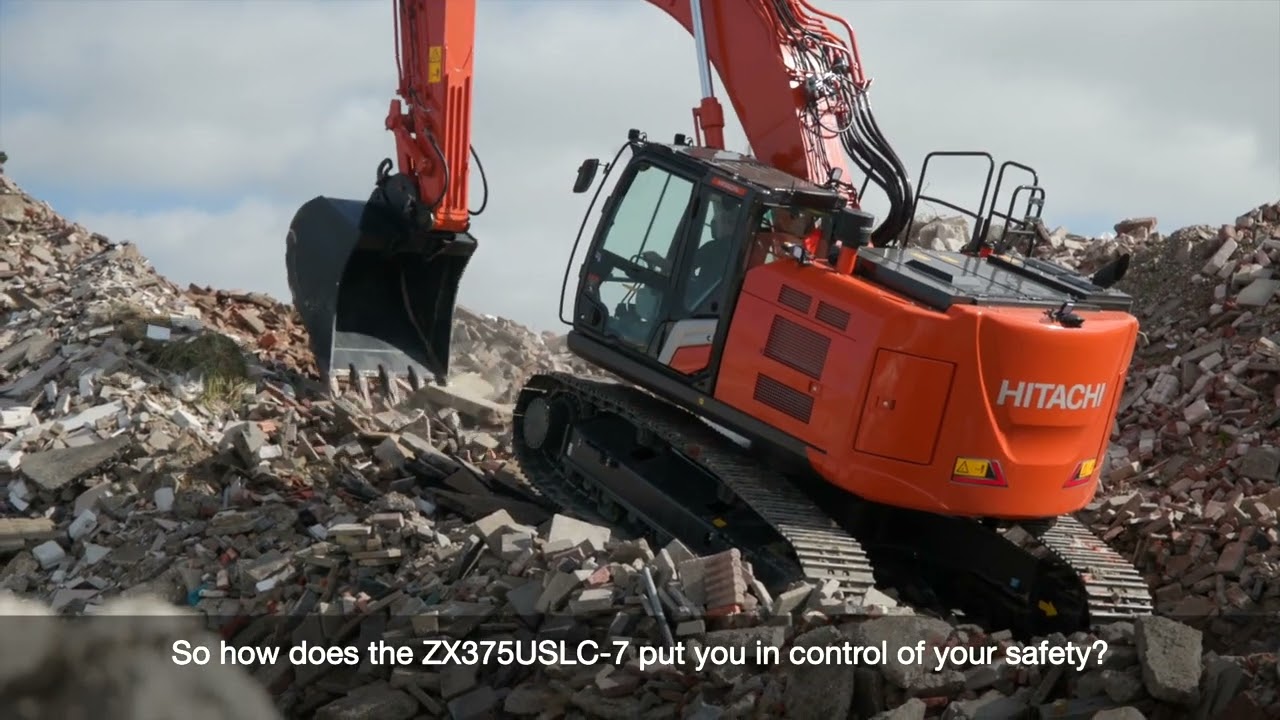 Beltegraver ZX375USLC-7
