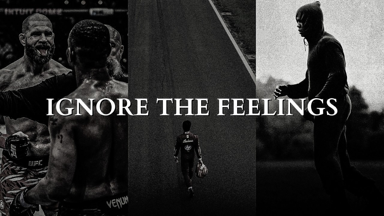 STOP CARING HOW YOU FEEL - Powerful Motivational Speeches Video