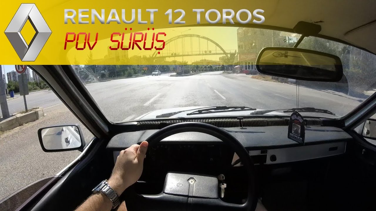 RENAULT 12 TOROS 1.4 | 1993 | POV TEST S&Uuml;R&Uuml;Ş&Uuml; #1