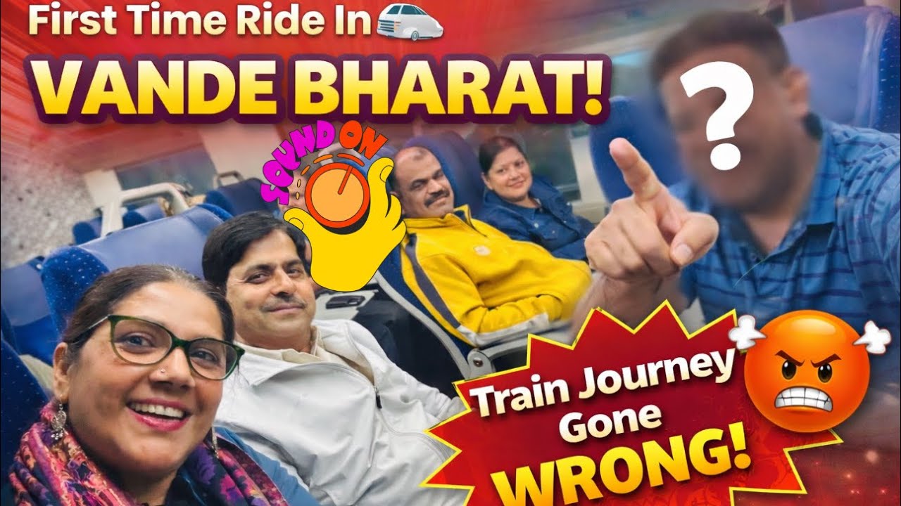 Vande Bharat full journey |Ek passenger ne dimag kharab kar diya 😐@Priyankasinhavlogs 