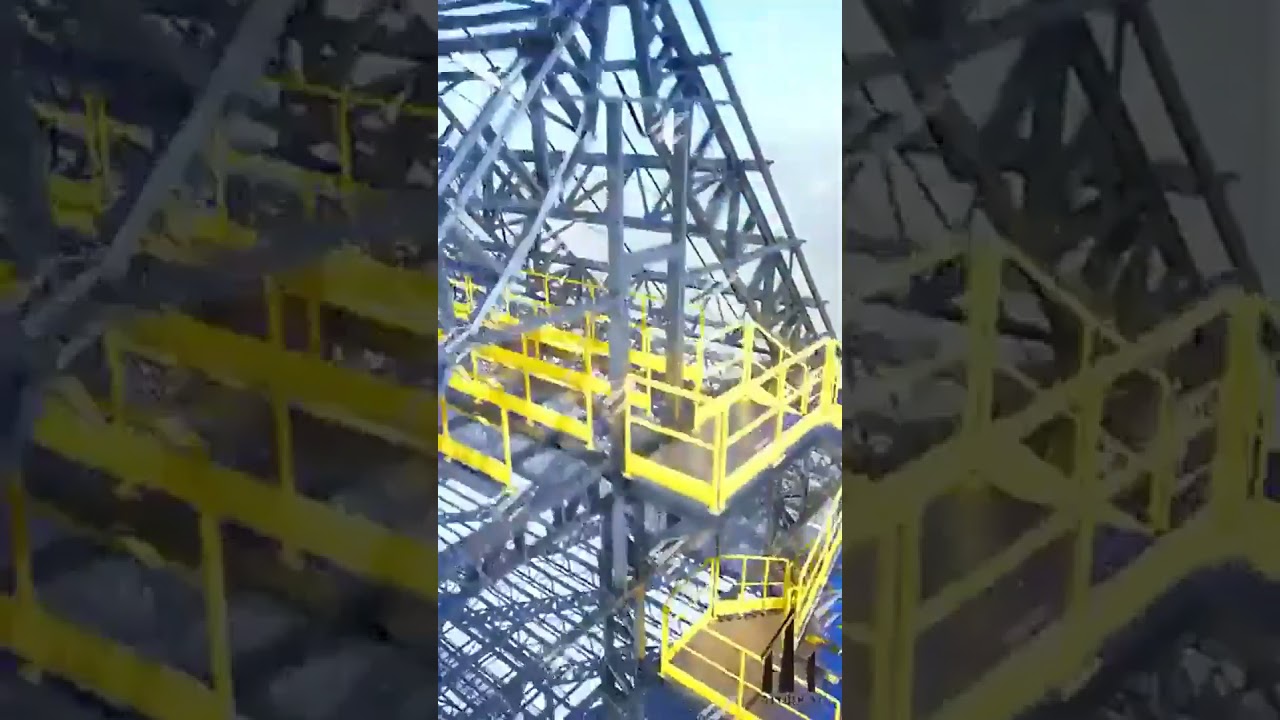 Estrutura Met&aacute;lica Galp&atilde;o graneleiro