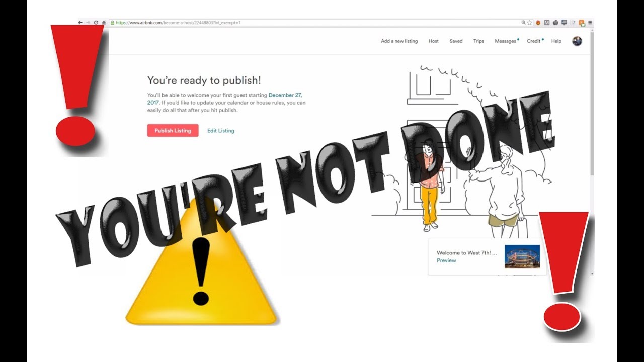 The 6 things you MUST change on your Airbnb Listing Immediately After Publishing 2018 Edition