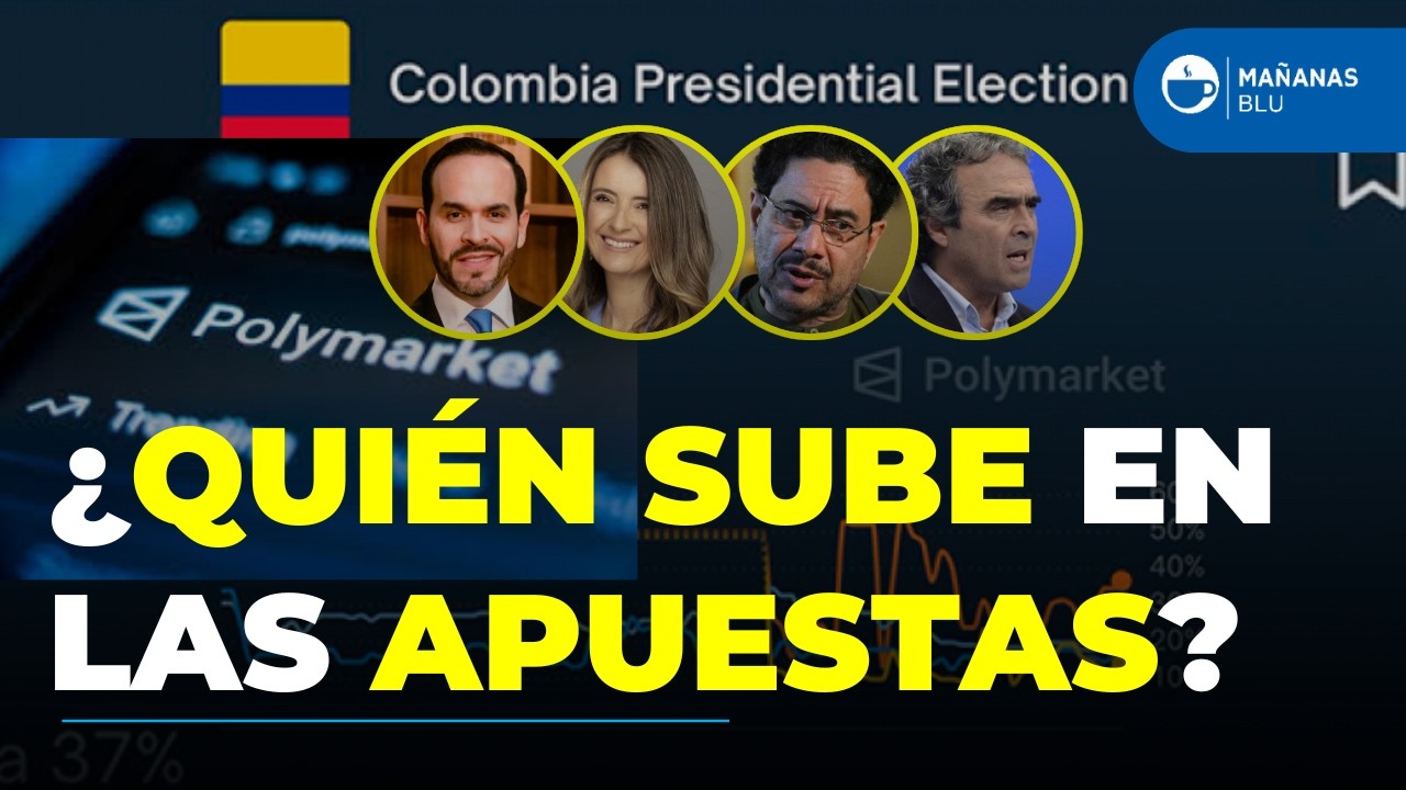 Las apuestas hablan: Polymarket revela quién lidera hoy la carrera presidencial en Colombia