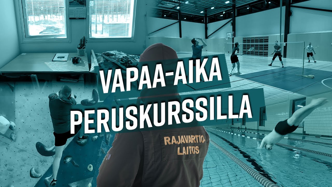 Rajavartijan peruskurssi / majoitus ja vapaa-aika