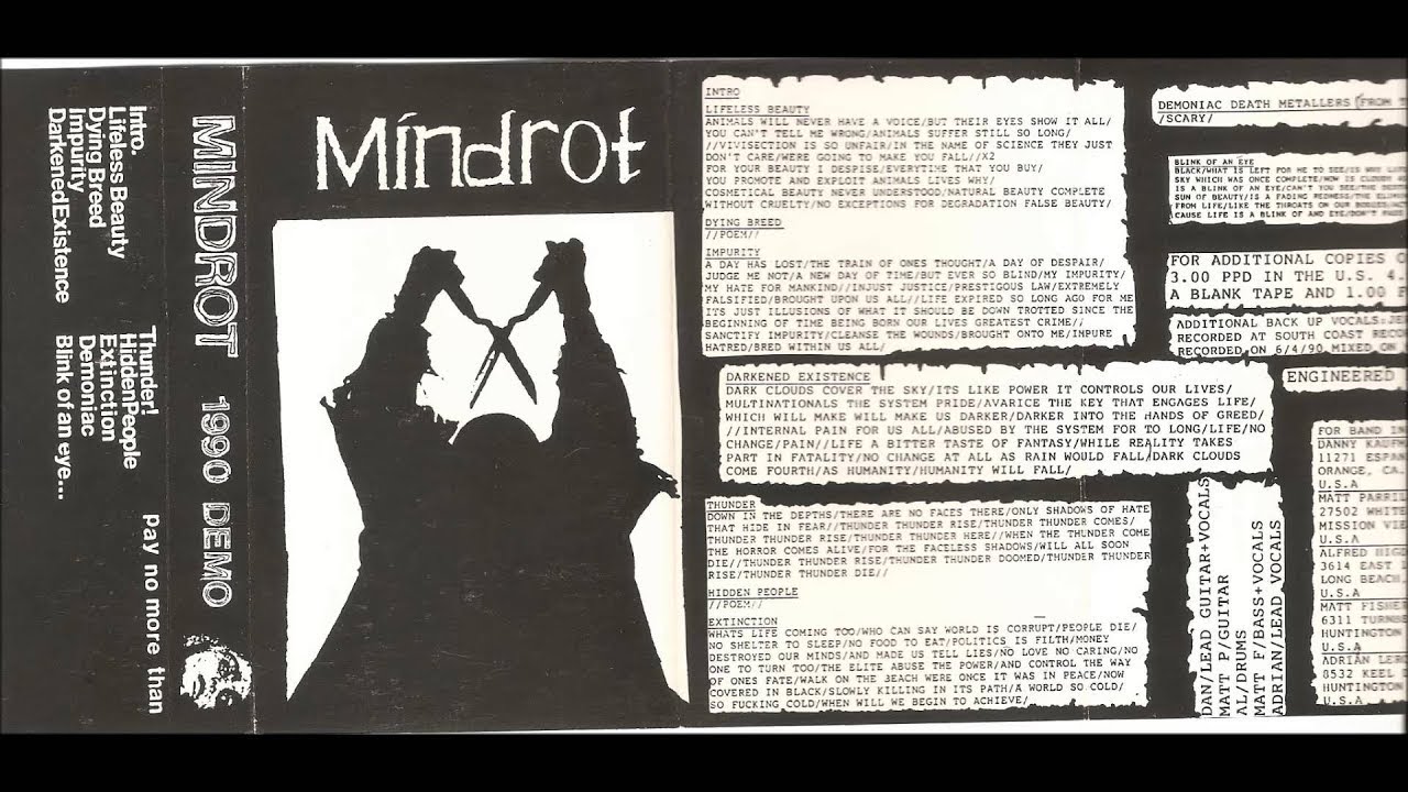 MINDROT - Demo 1990 [FULL Demo]