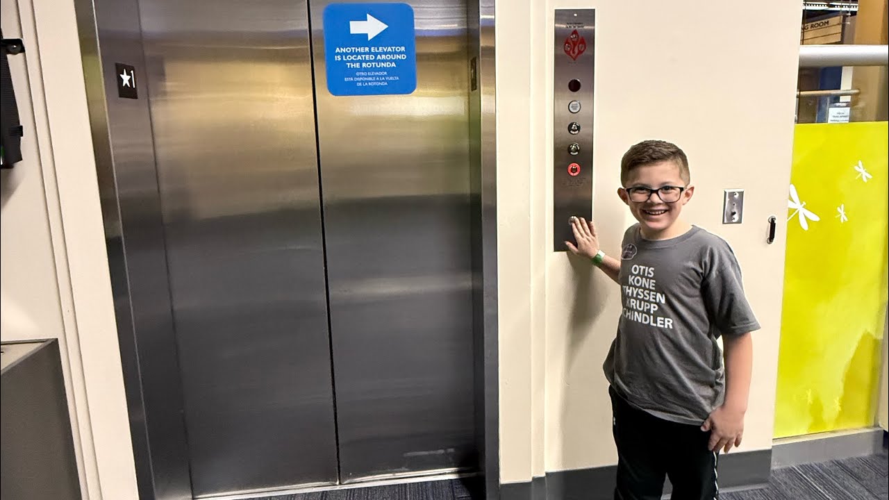 Orlando Science Center- OTIS & Thyssen Krupp #otiselevator #thyssenkruppelevator #engineering 