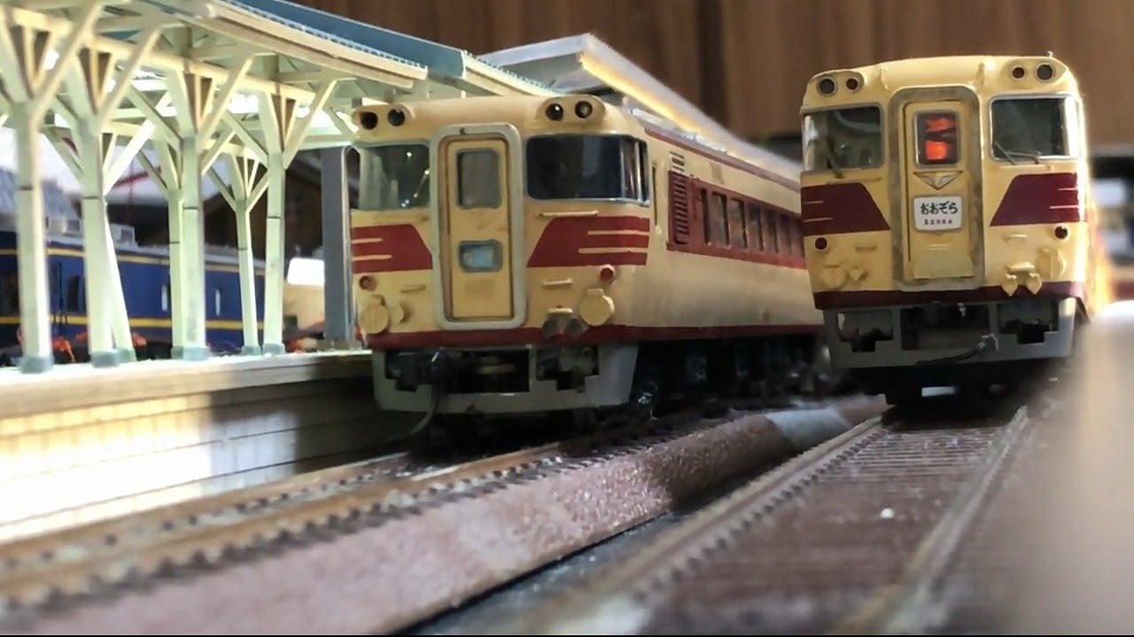 HOゲージ 16番 昭和の鉄道模型 カツミ製キハ82系