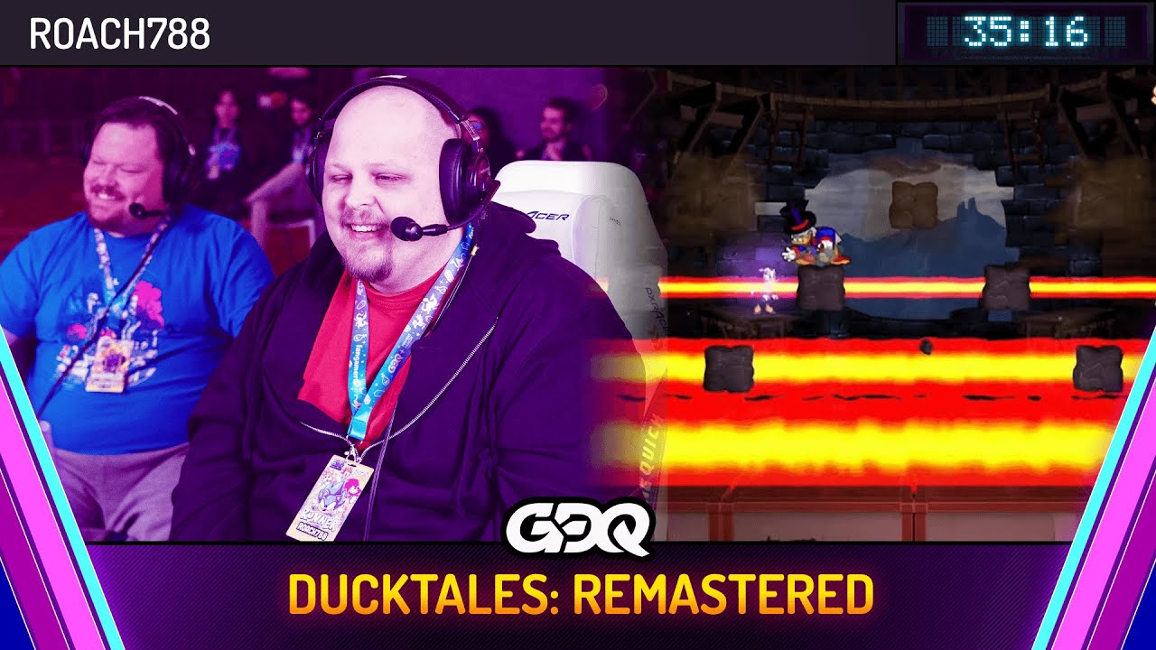 DuckTales: Remastered by Roach788 in 35:16 - Awesome Games Done Quick 2024