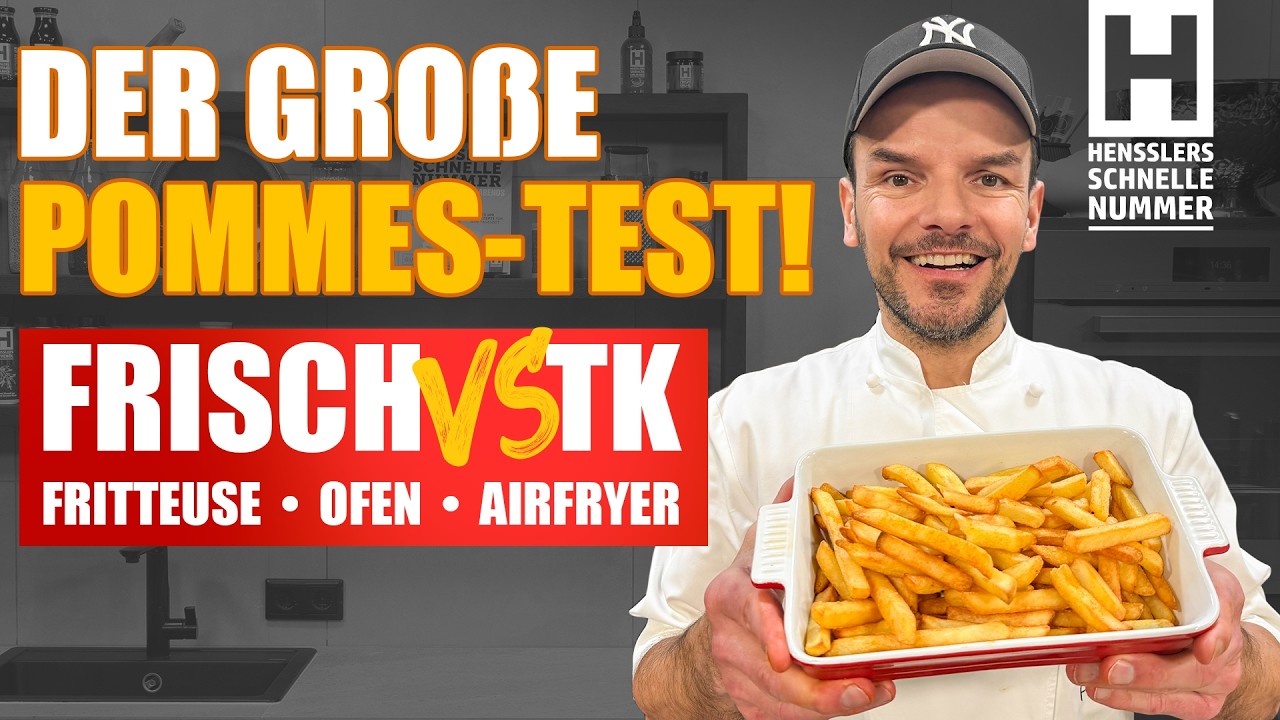 Wie schmecken Pommes am besten? Der große Test!