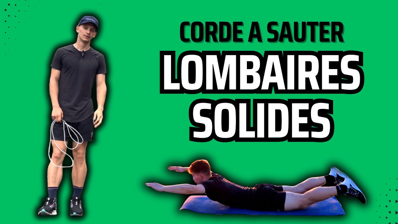 10min CORDE À SAUTER Spéciale Lombaires (renforce ton dos sans te blesser)