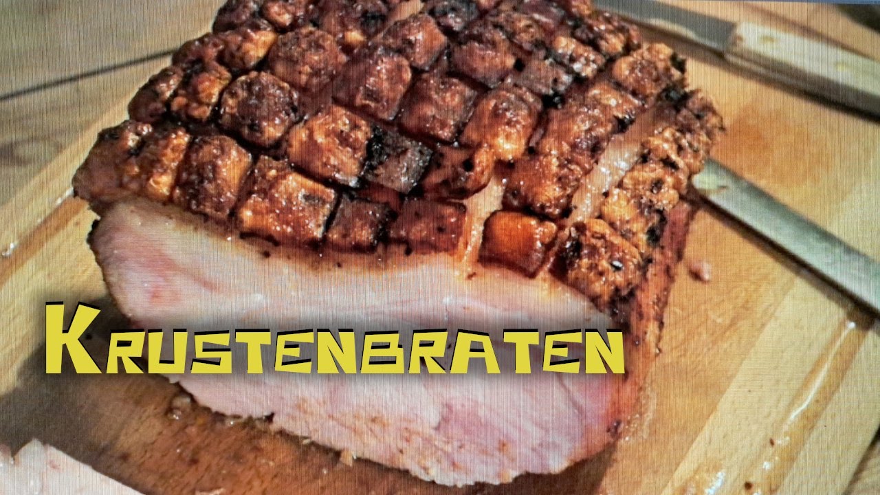 Krustenbraten vom Enders Gasgrill mit Andy