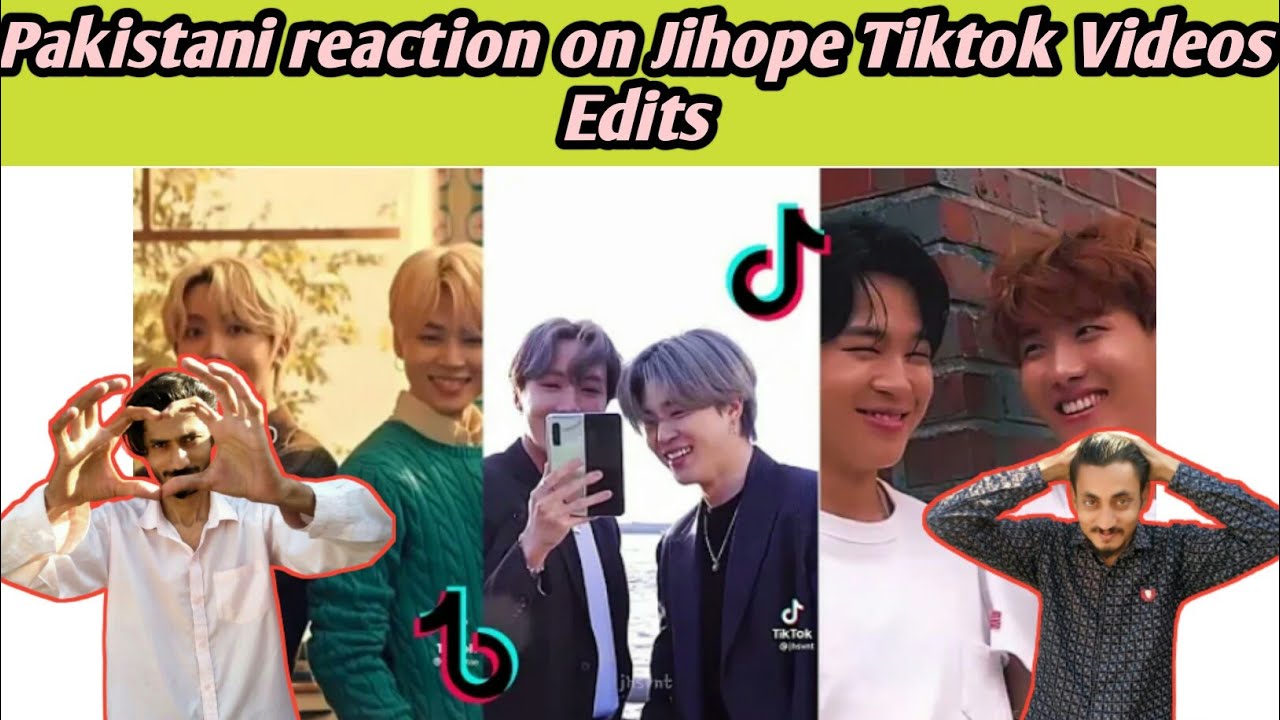 Pakistani Reaction to BTS JiHope - Jimin & J-Hope - Tiktok Compilation | MHReaction
