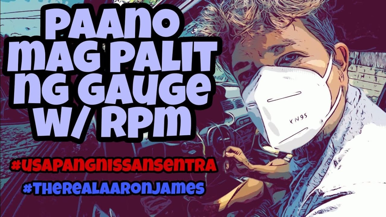 PALIT GAUGE WITH RPM SA SENTRA... BAWAL SA COLOR BLIND