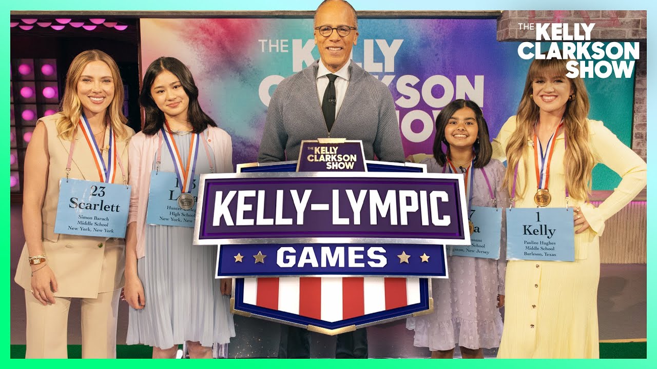 Scarlett Johansson vs. Kelly Clarkson: Kelly-lympic Spelling Bee