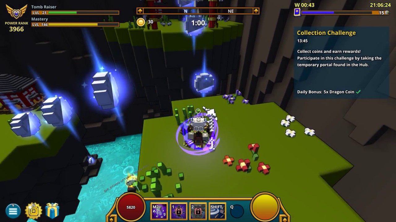 Showing Mugatoo my coin challenge route