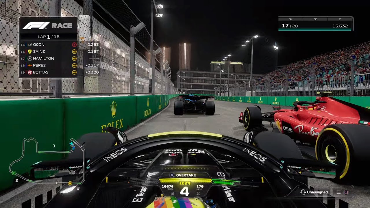 F1 23 | Round 22 | Las Vegas | Mercedes-AMG F1 W14 E Performance | Hamilton