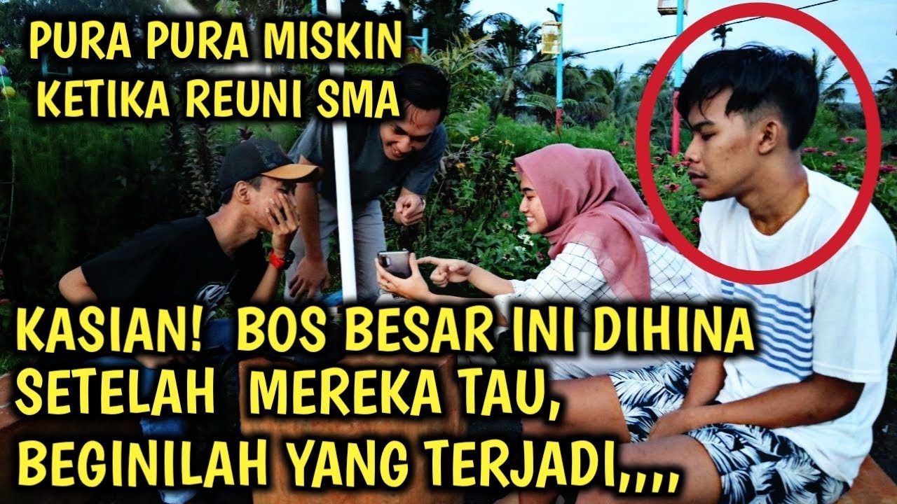 PURA-PURA MISKIN KETIKA REUNI SMA ! BOS BESAR INI DIHINA, SETELAH TAU BEGINILAH YANG TERJADI,,,,