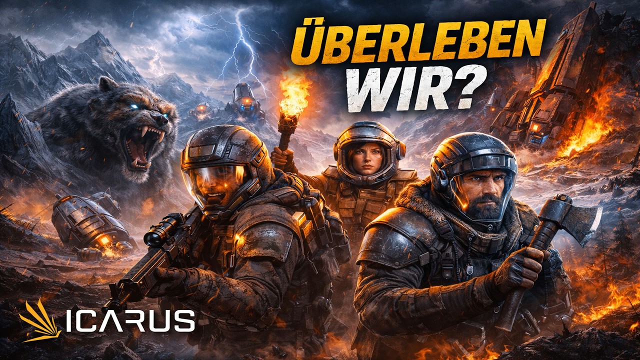 ⚡ICARUS ELYSIUM LIVE – 3 Überlebende gegen einen tödlichen Planeten