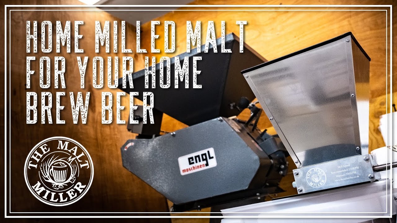 КАК САМОМОЛОЧИТЬ СОЛОД ДЛЯ ДОМАШНЕГО ПИВА | THE MALT MILLER
