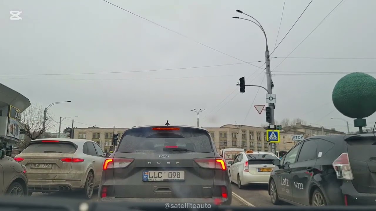 Наша задача — сдать экзамен. Эпизод 3. #Кишинев. — Даниил за рулём.