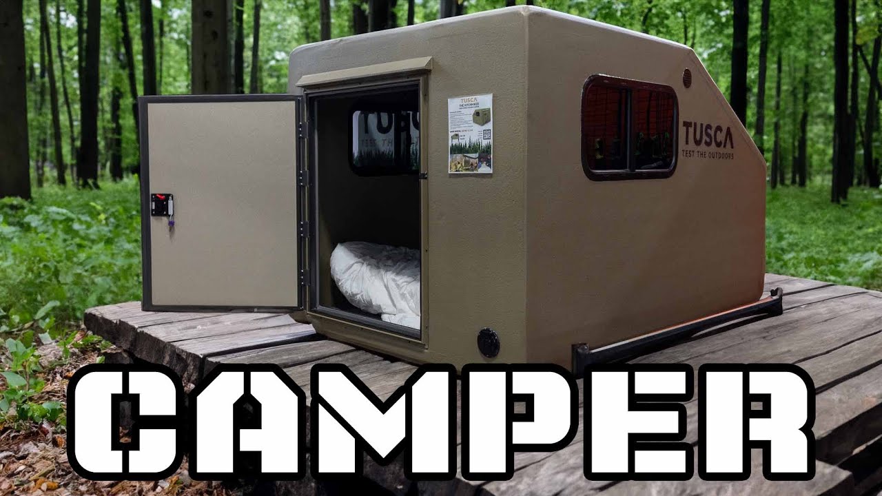 Кемпер для пикапа, который не разорит вас! HitchHiker от Tusca Outdoors