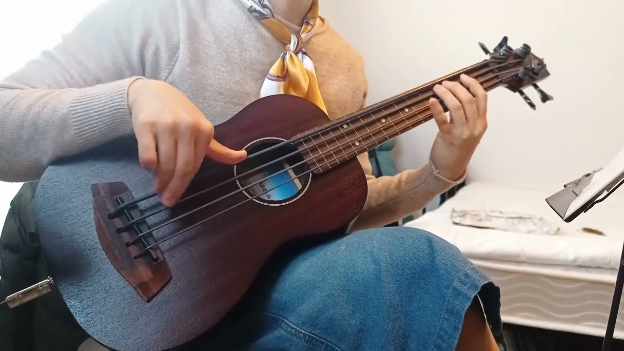 Take 6 - Wait For The Sunshine (ukulele bass cover)