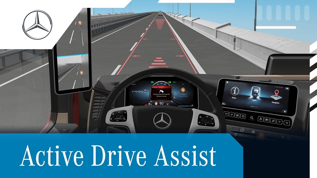 Nuovo Actros Mercedes-Benz - Active Drive Assist