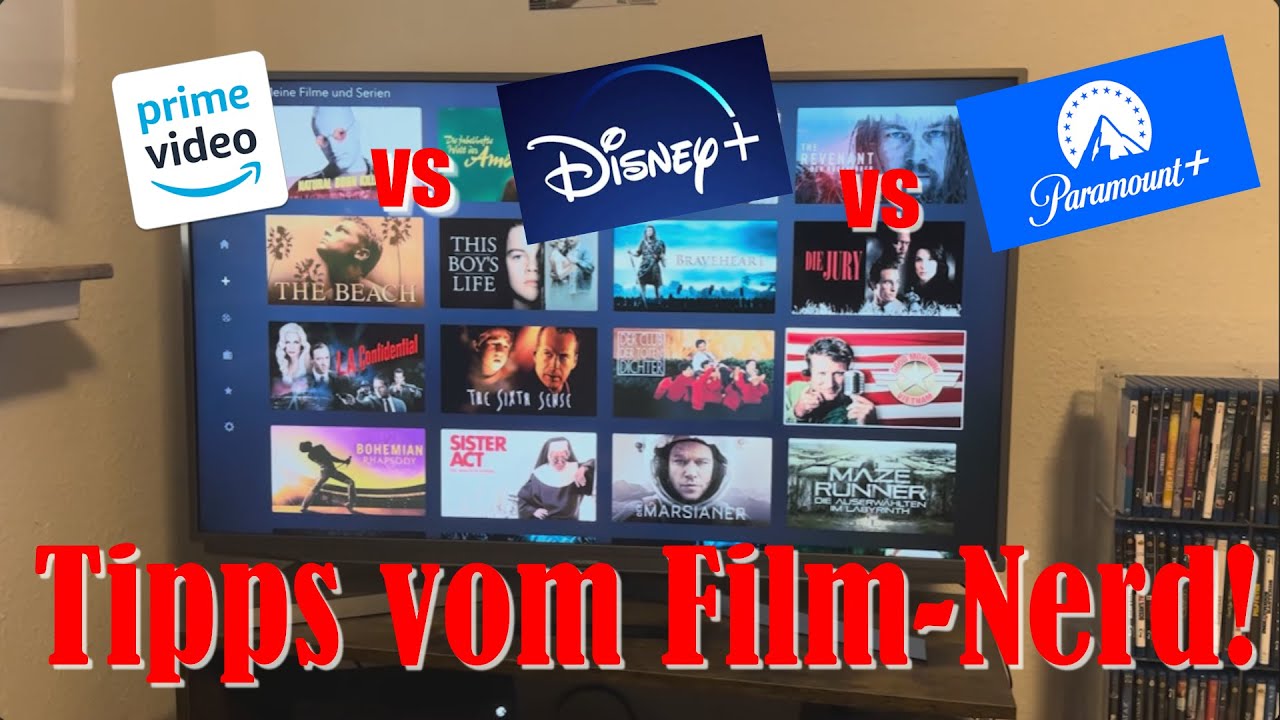 Die besten Filme & Serien auf AmazonPrime, Disney+ & Paramount+! (2023)