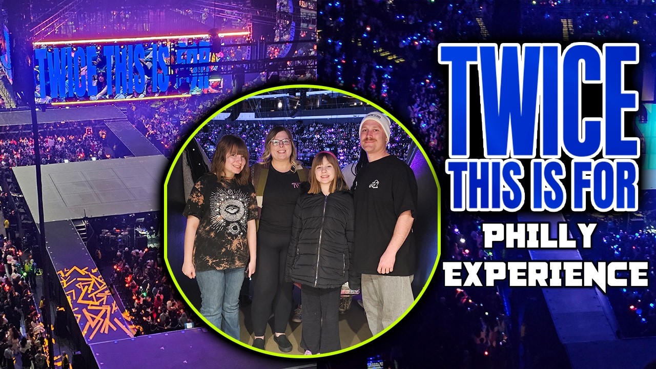 FIRST TIME TWICE CONCERT IN PHILLY A FULL FAMILY EXPERIENCE  FOR THE THIS IS FOR WORLD TOUR!