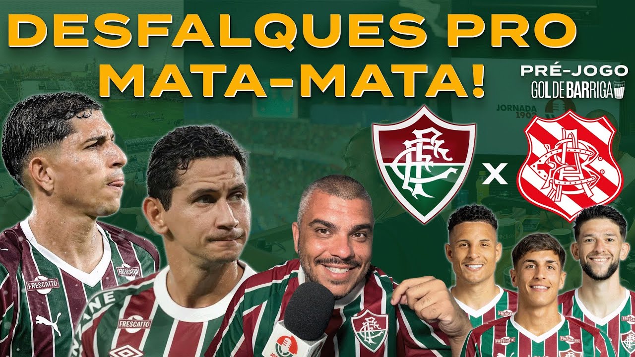 ⚽️ZUBELDÍA COM DESFALQUES PRO JOGO CONTRA DE HOJE! | VAMOS PRAS SEMIS! | PRÉ-JOGO FLUMINENSE X BANGU