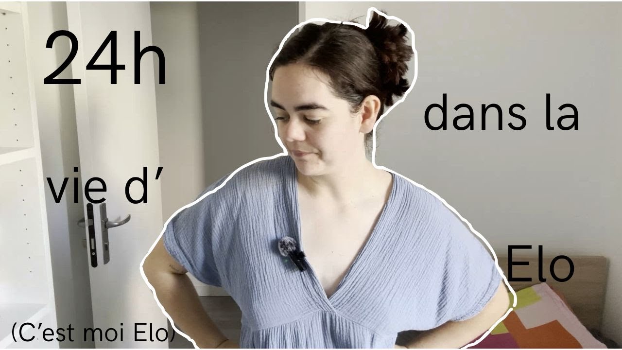 24h dans la vie d'Elo (voiture qui roule pas, repas végan, running...)