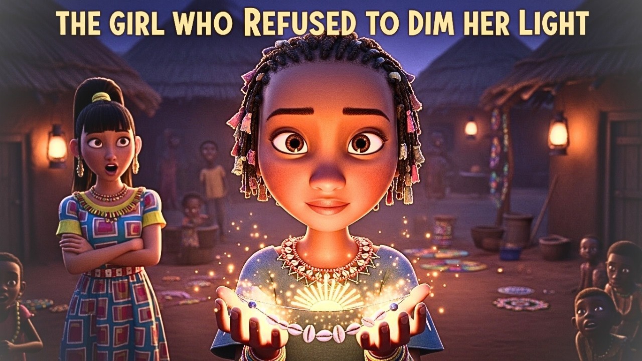 THE GIRL WHO REFUSED TO DIM HER LIGHT | INSPIRING AFRICAN VILLAGE STORY. #tales #africanfolktales