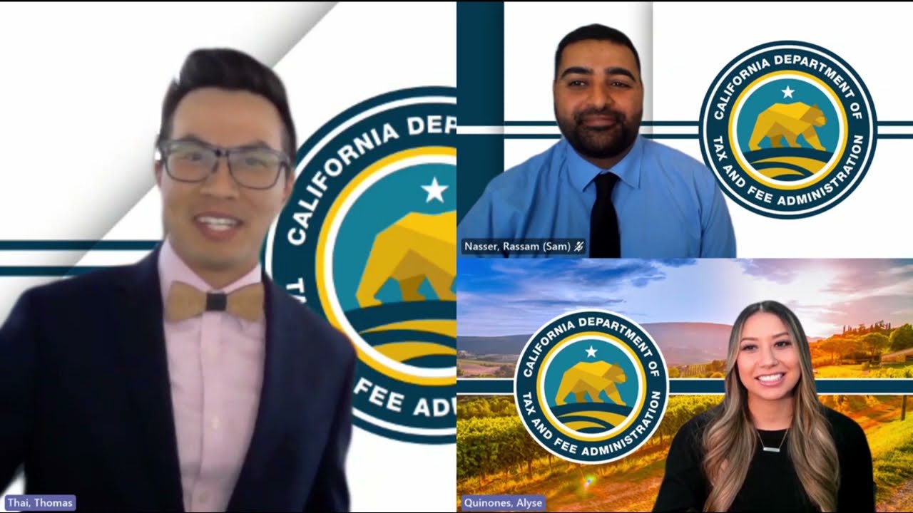 CDTFA Recruitment Virtual Open House - Spring 2021
