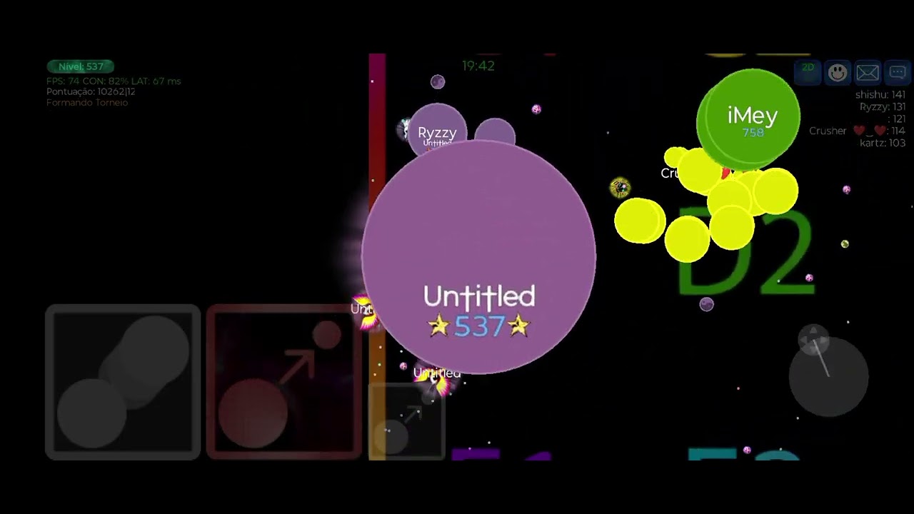 Nebulous.io - Duo VS Full Room in Nebulous.io!