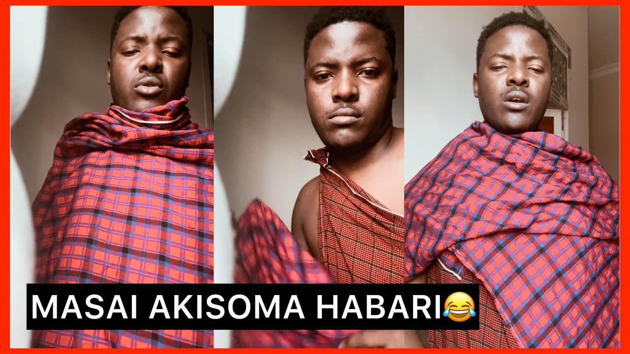 UTACHEKA !! Masai Akisoma Taarifa ya Habari😂😂😂😂