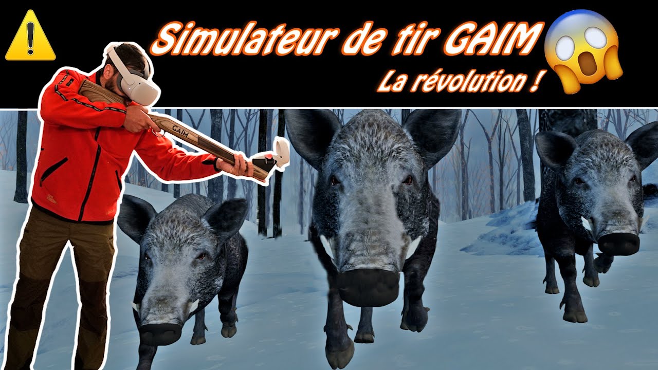 Une révolution dans le monde de la chasse: j'ai testé pour vous le simulateur de tir de chasse GAIM