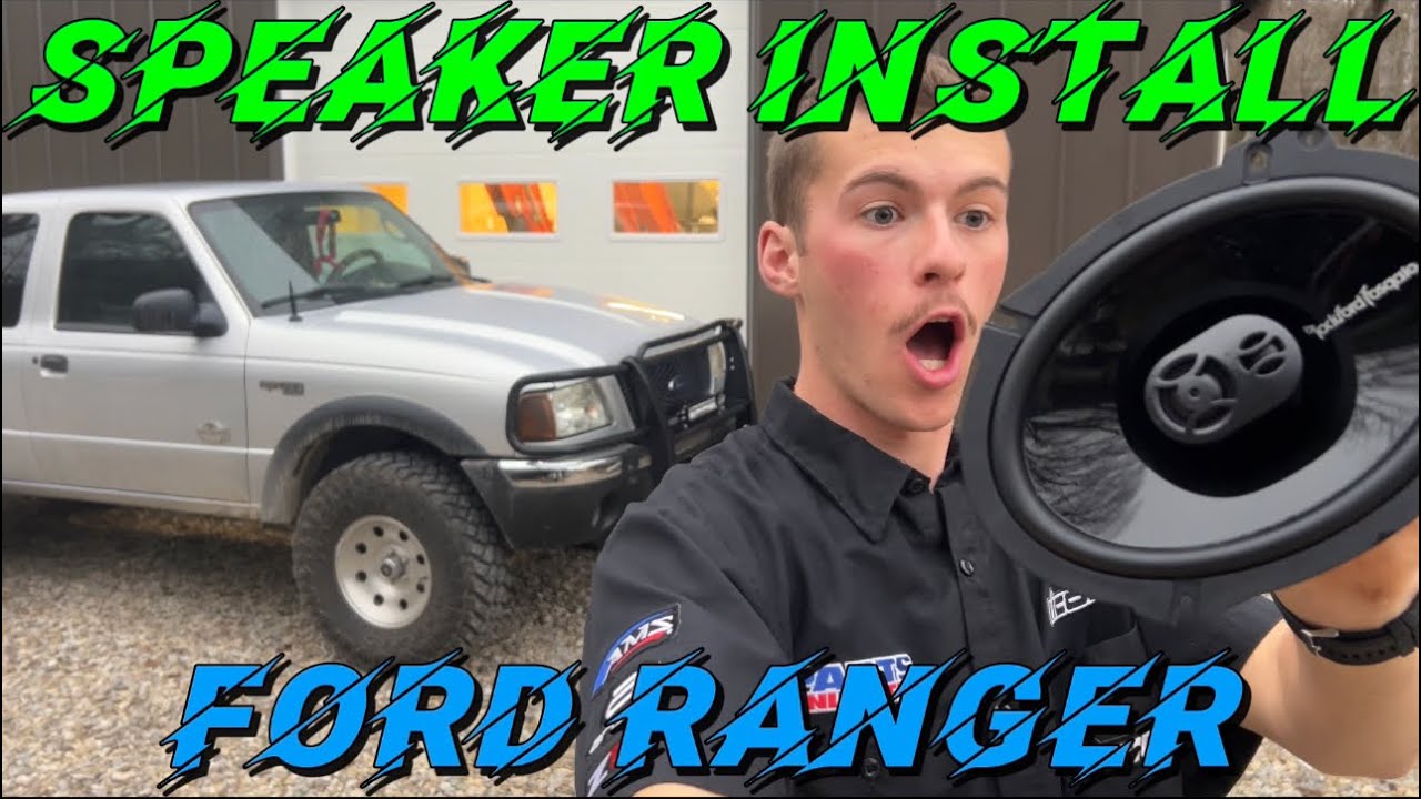 Replacing Ford Ranger Speakers!