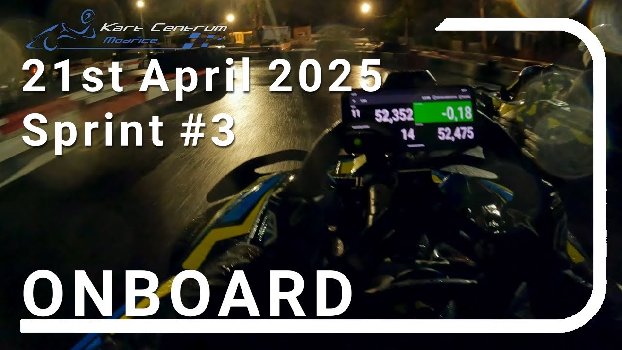 Motokáry Modřice | 21st April 2025 | SWS Sprint #3 | Group A