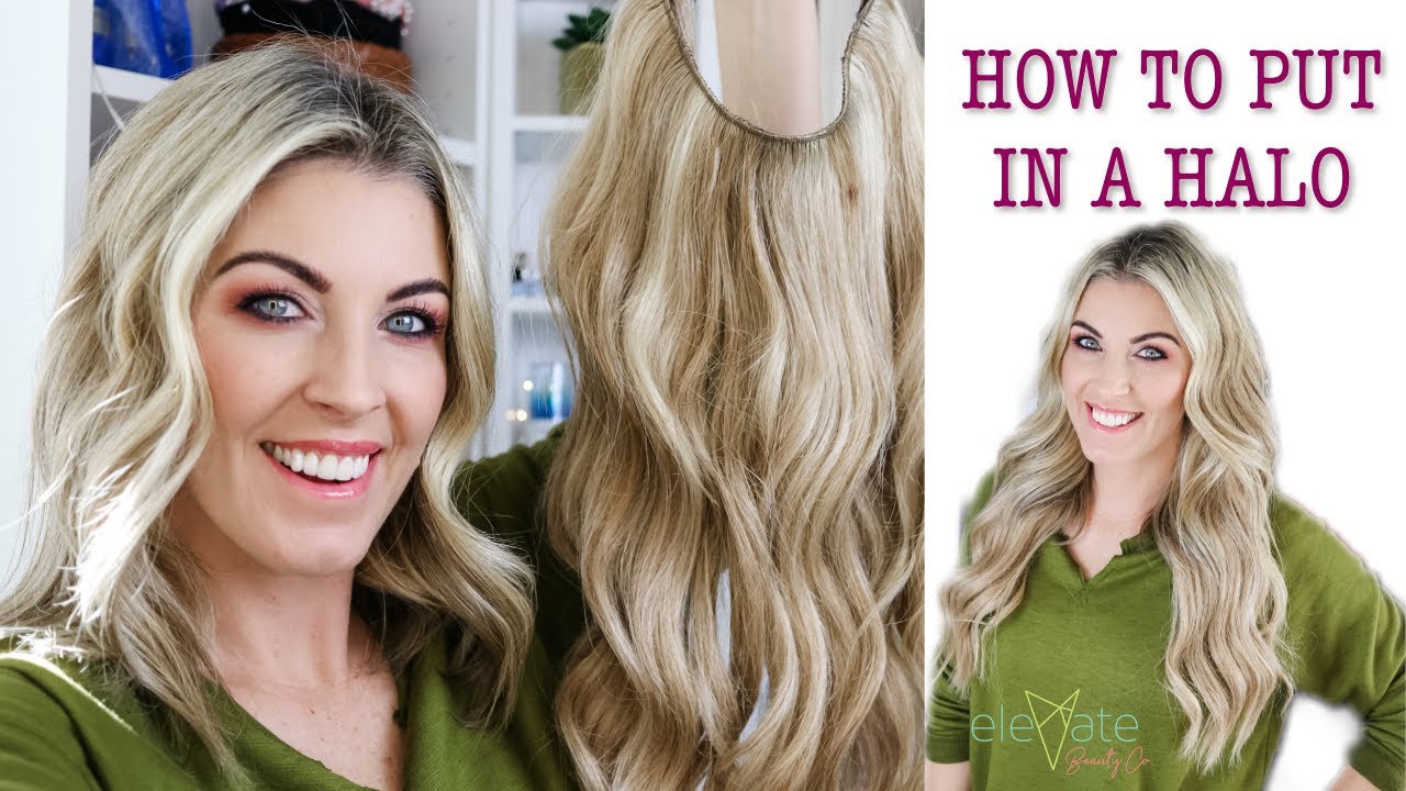 HALOCOUTURE HALO HAIR EXTENSION 🌟 Long Hair in Minutes!!! (Quick Demo Tutorial)