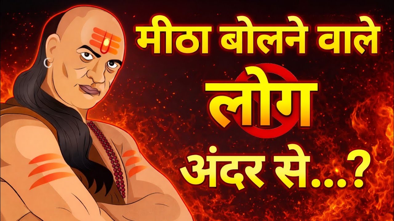 मीठा बोलने वाले लोग अंदर से कैसे होते हैं? 😱 | Chanakya Niti Reality Check | Chanakya Niti