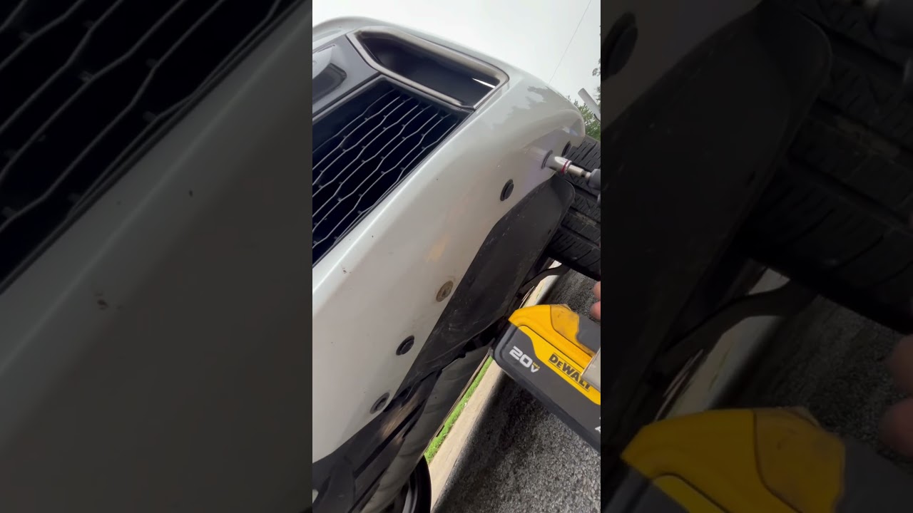Carbon Fiber Front Lip Install🔧..#m340 #m340i #g20 #b58 #mlite #bmw #bmwm #cars #rwd #awd