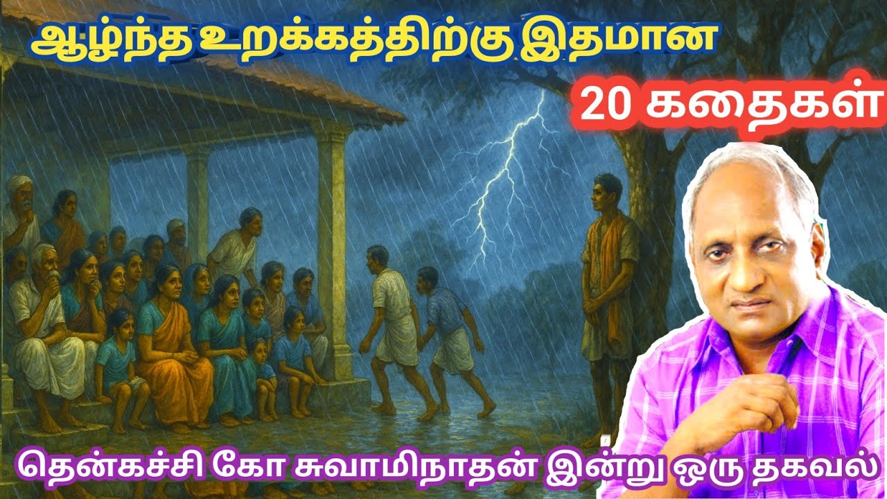 மன அழுத்தம் நீங்கி மன அமைதி   பெற சிறந்த பத்து கதைகள் | தென்கச்சி கோ சுவாமிநாதன் கதைகள்