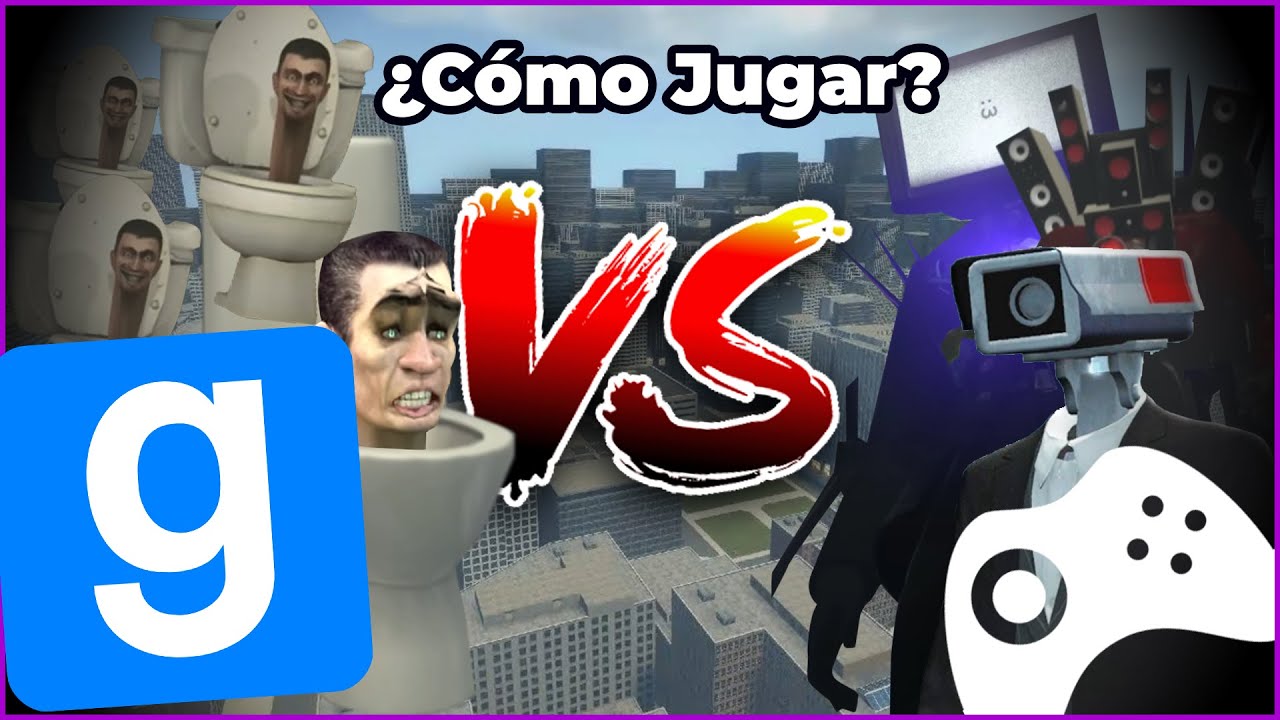 Como Jugar Con Los SKIBIDI TOILETS En Garrys Mod PC #gaming #tutorial #skibiditoilet #gmod #uebs2