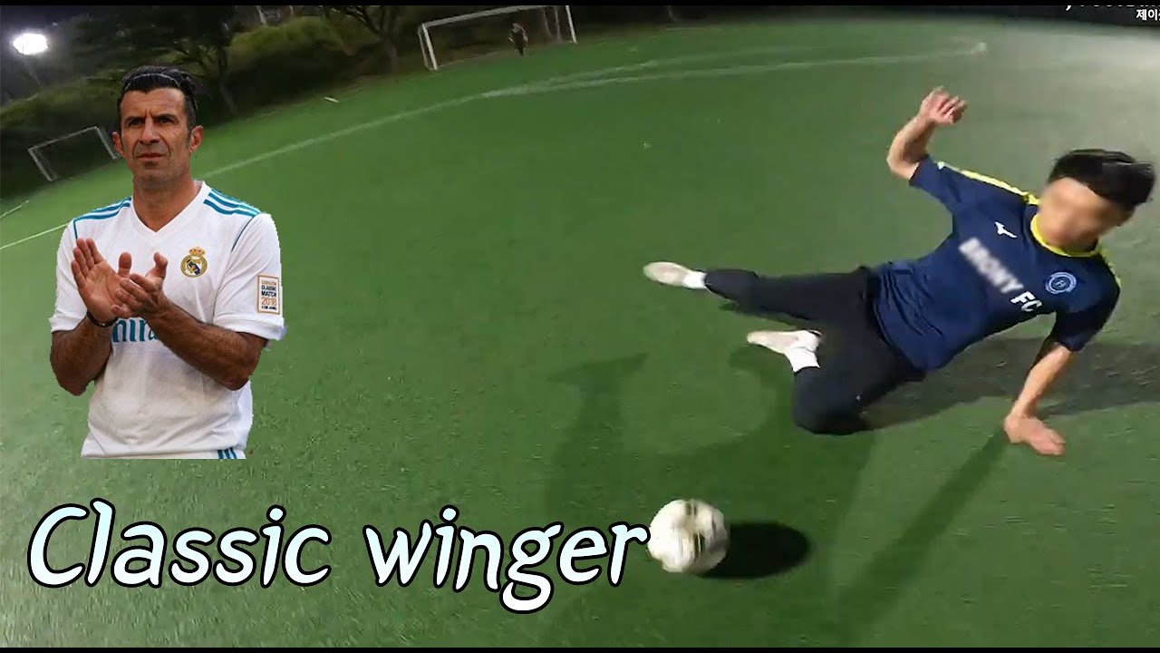 Footballer Classic Winger eye view RW