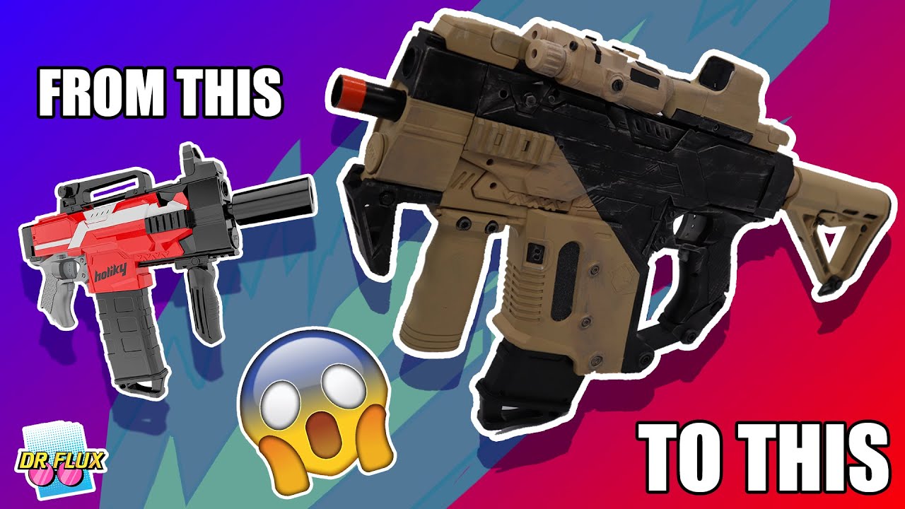 Escape from Tarkov Kris Vector Nerf Build using Holiky and Worker Parts