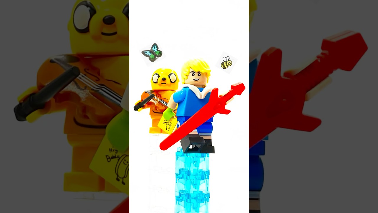 How to Build LEGO Finn from Adventure Time‼️#Lego#AdventureTime#LegoAdventureTime#LegoFinn#LegoJake