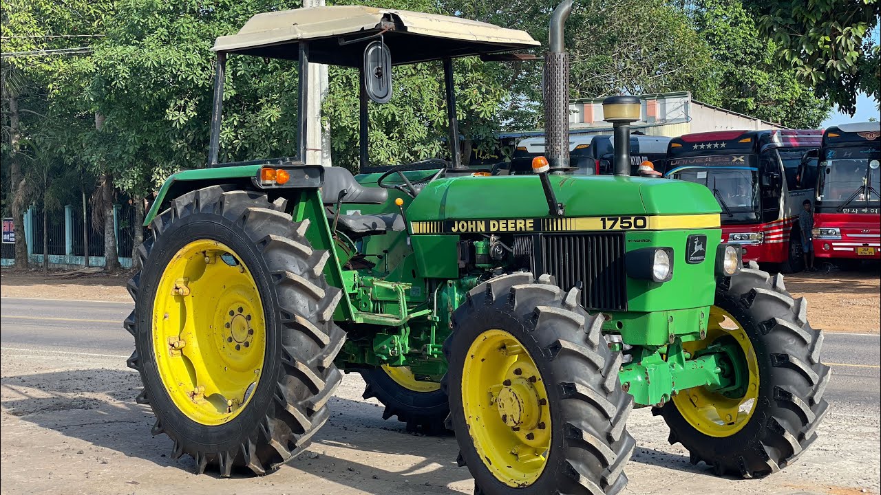 Báo giá JOHN DEERE 1750. 53hp nồi đồng cối đá. Zin 100%. Đại Phong 0967 615 935