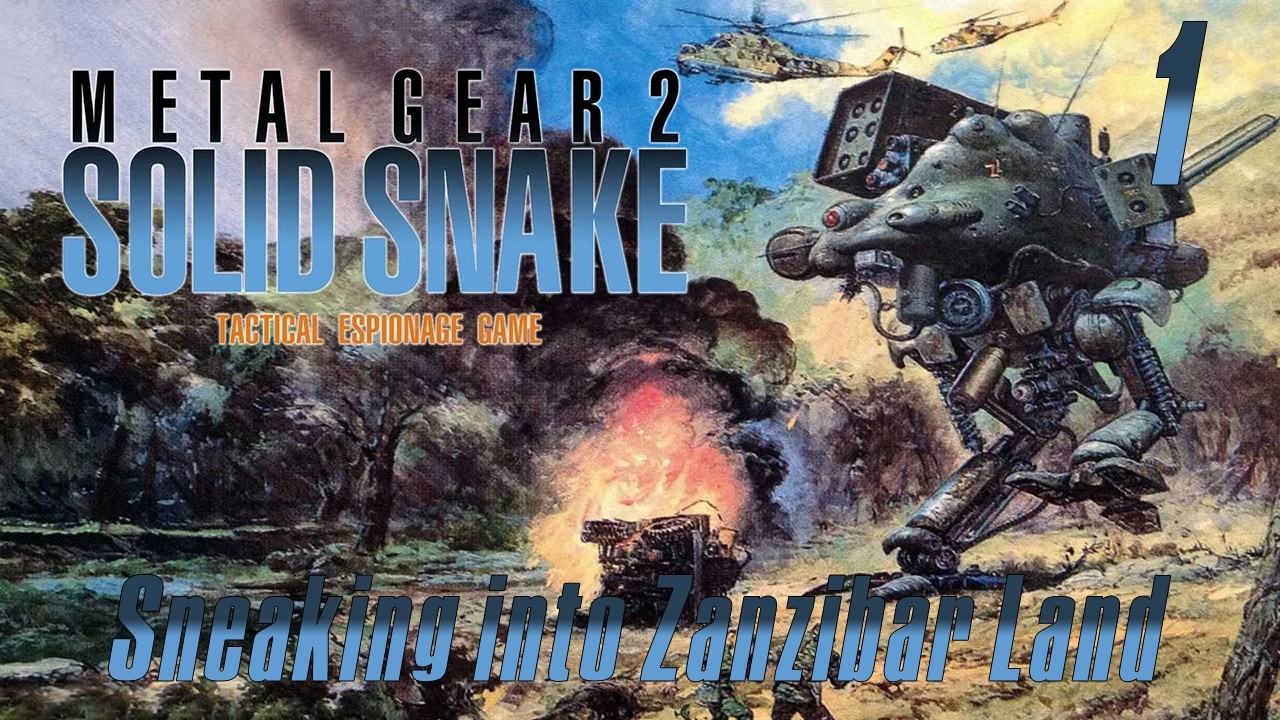 Metal Gear 2: Solid Snake | 1 | Sneaking into Zanzibar Land
