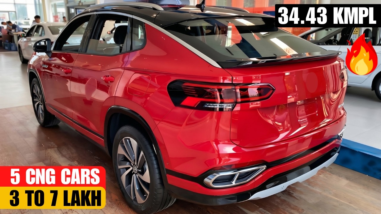Top 5 CNG Cars Under ₹7 Lakhs: माइलेज और सेफ्टी का सही बैलेंस
