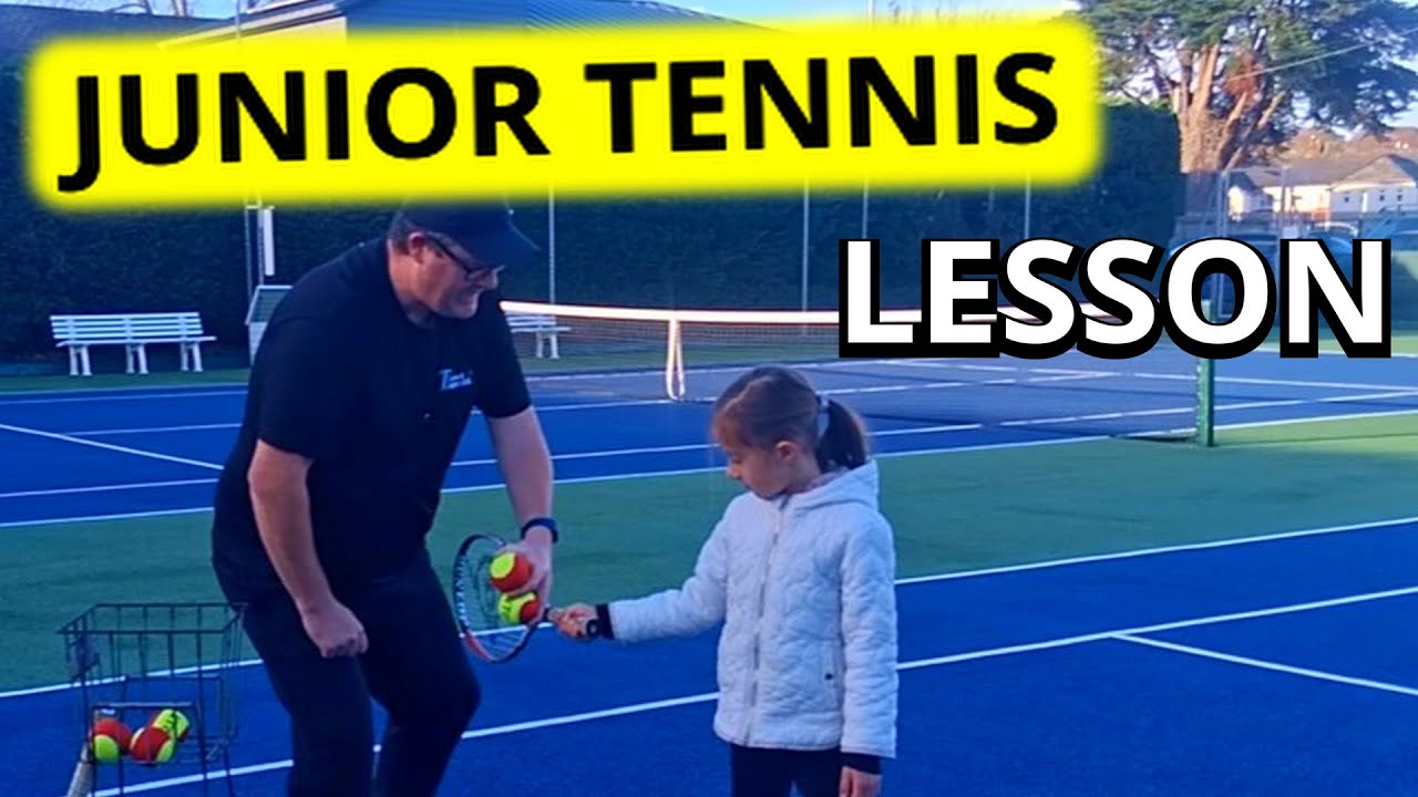Tennis - junior tennis lesson developing technique #tennis #juniortennis #tennistechnique